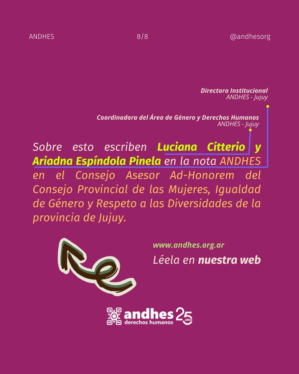 ANDHES Derechos Humanos tweet media