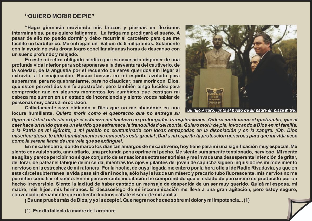 Quiero morir de pié!!!