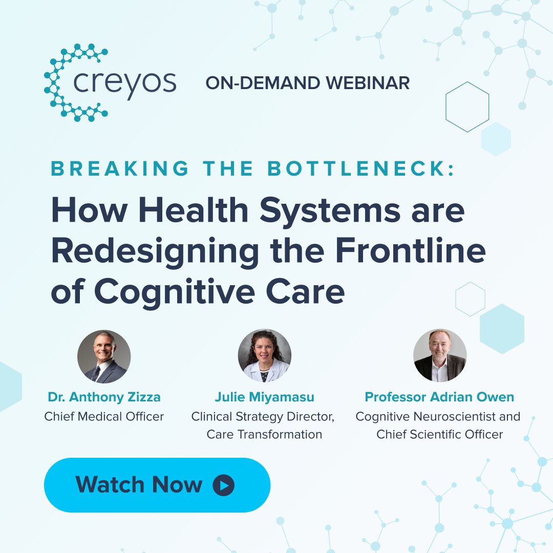 Creyos (formerly Cambridge Brain Sciences) tweet media