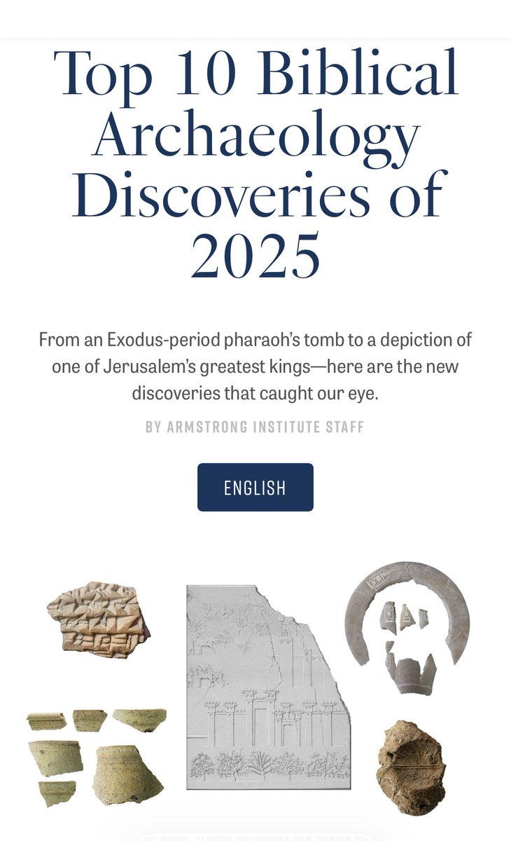StephenCCompton's tweet photo. Honored and grateful that my work identifying the earliest known image of Jerusalem (in Sennacherib’s throne-room wall reliefs) was ranked #1 among the “Top 10 Biblical Archaeology Discoveries of 2025.” https://t.co/q5SKzzREhJ
