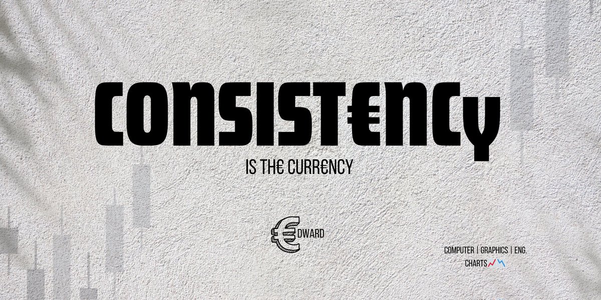 CONSISTENCY IS THE CURRENCY!!!!🤍