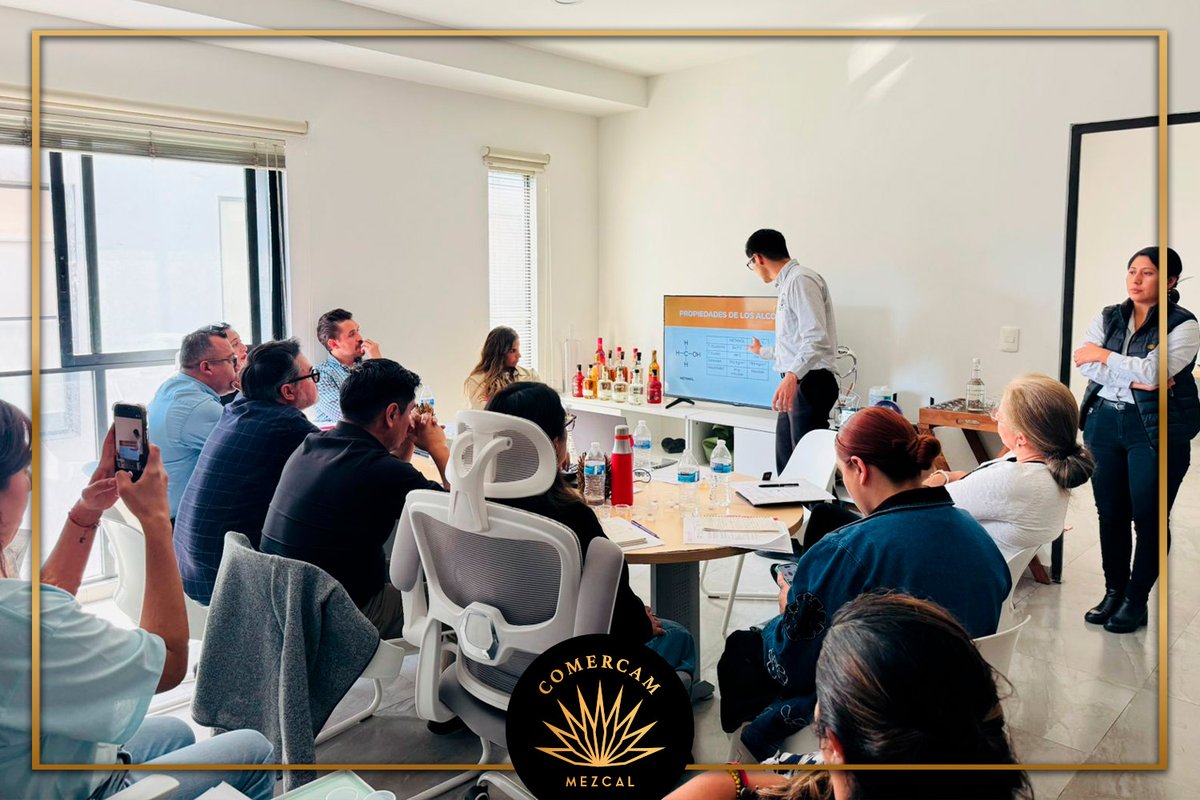 En COMERCAM Sensorial llevamos a cabo una Capacitación y Taller de Evaluación Sensorial dirigida al equipo comercial de Casa Armando en la Ciudad de México, trabajando con las marcas Zignum, Mezcal Señorio y El Recuerdo Mezcal.