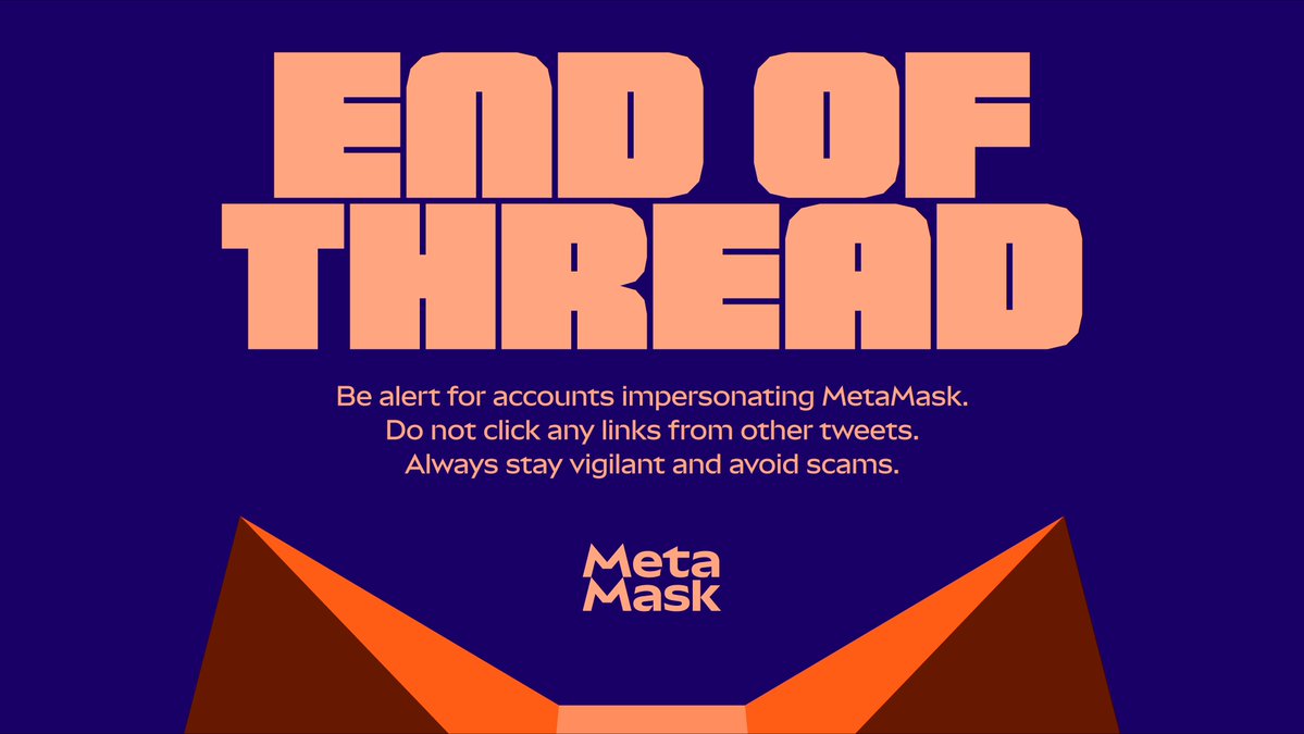 MetaMask 🦊 tweet media