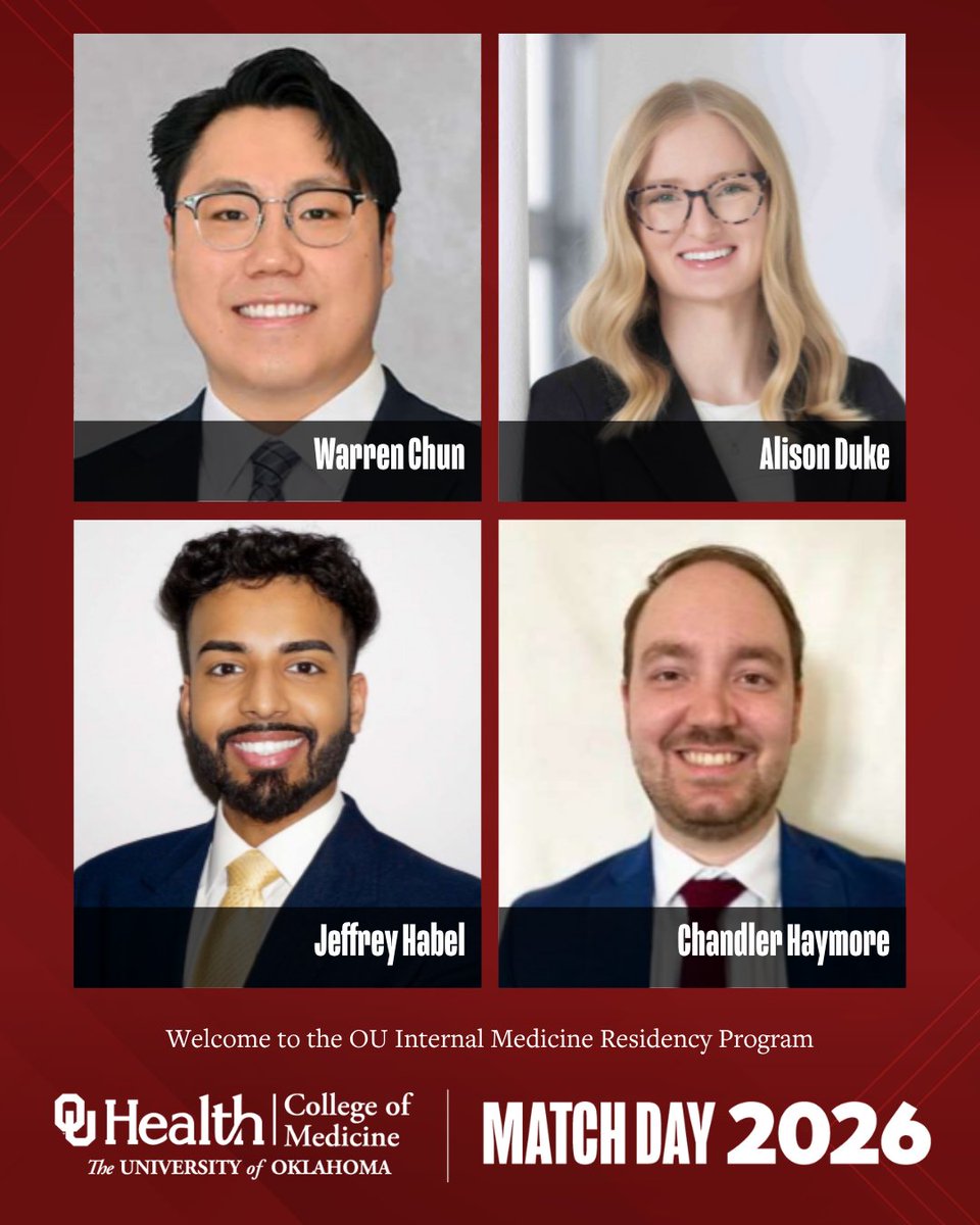 OU Department of Internal Medicine tweet media