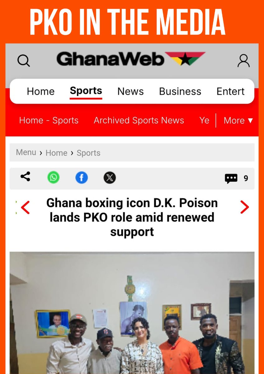 PKOBoxing's tweet photo. It's been an eventful week across all our companies this week. 

Grateful to all the media houses for their continuous support @digitaleib @eibnetworkghana @ghonetv @3sportsgh @y1079fm @theghanaweb @citisportsgh

#PKO https://t.co/pQIvdFhvlC