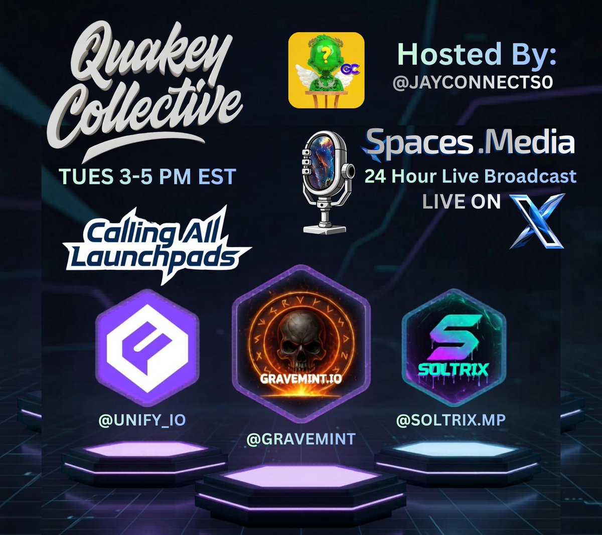 QuakeyOnTheRise - Quakey: Undefined 50% MINTED tweet media