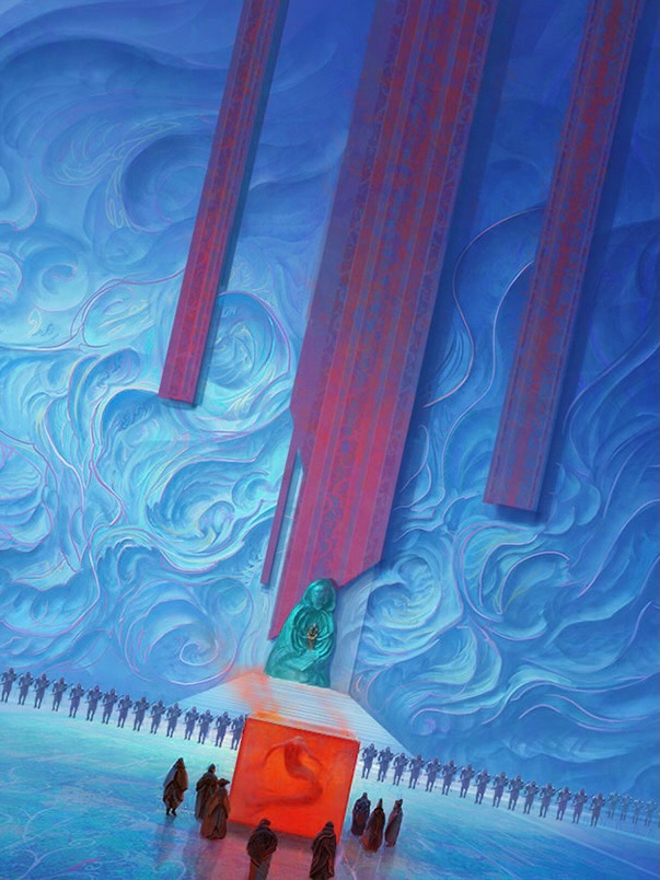 Artbestof's tweet photo. Dune art by Marc Simonetti https://t.co/ZnDpJ1zZYA