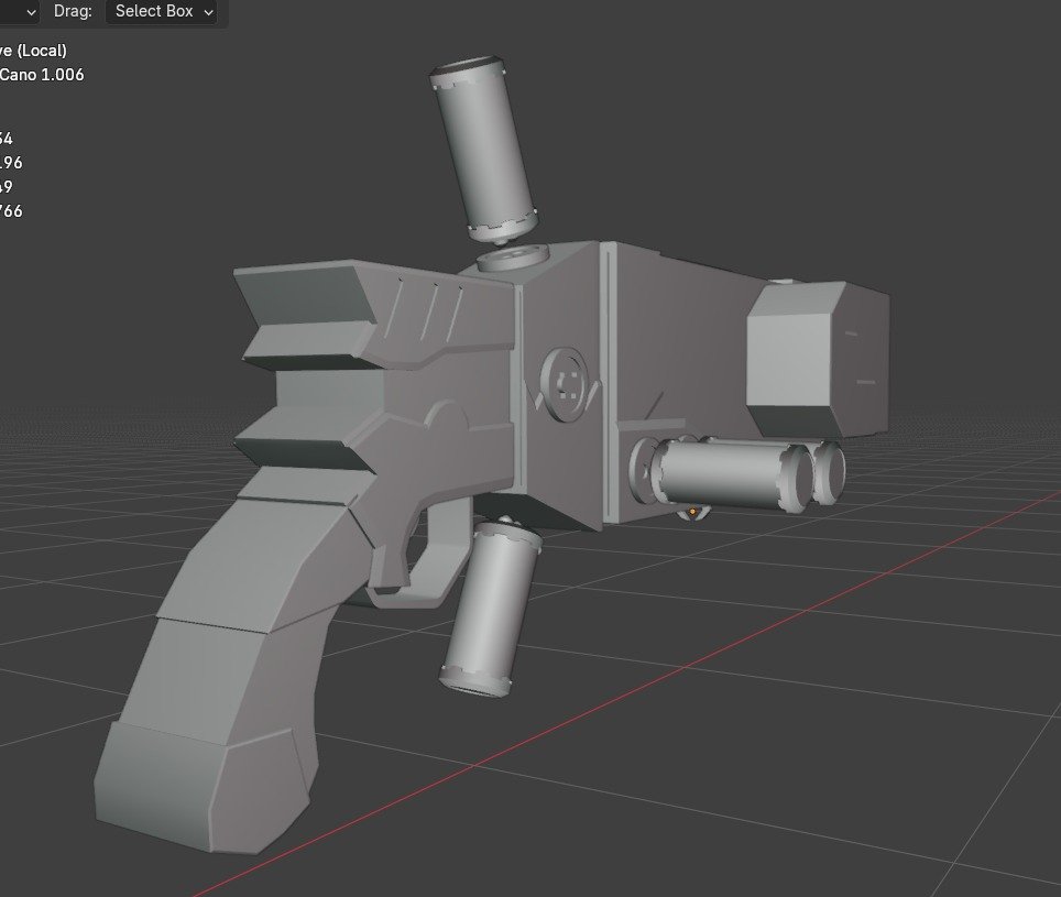 MelbiStudios's tweet photo. A small spoiler: the models are modular, allowing different parts to be combined in many ways — as shown in the image.

#gamedev #indiedev #weapondesign #modular #3dmodeling #unity3d #vrgame #indiegame #gamedevelopment #indiedevlog #devlog #gameart #blender3d #vr #virtualreality https://t.co/yuiLAJ1oXS