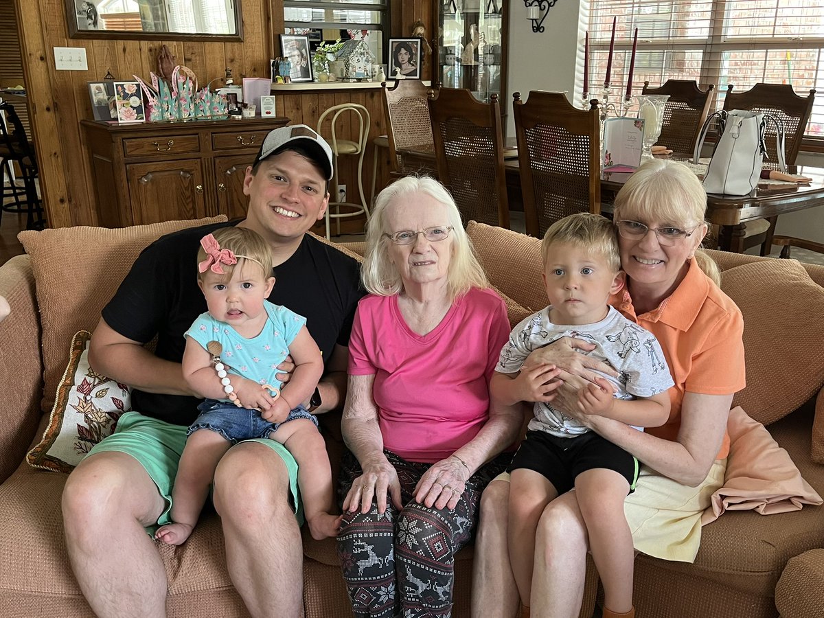 Today we lost my dear grandmother, Julie Swilley. She faithfully served the Lord for decades as a Sunday school teacher, deacon’s wife, and preschool worker. Heaven became just a little sweeter today.