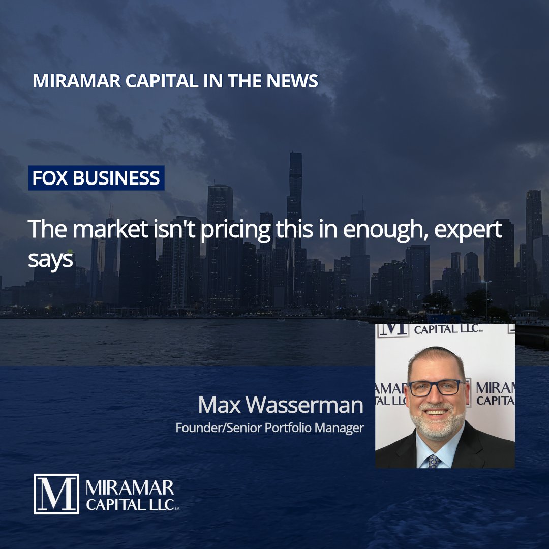 <a href="/MiramarCap/">Miramar Capital</a>'s <a href="/MaxWasserman4/">Max Wasserman</a> spoke with <a href="/cvpayne/">Charles V Payne</a>  on <a href="/FoxBusiness/">FOX Business</a> to break down how recent volatility is impacting the markets and how investors can approach an environment marked by uncertainty. Watch the full interview here: foxbusiness.com/video/63912715…