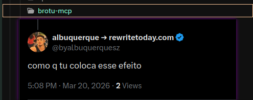 AndersonDEV ➔ brotu.app tweet media