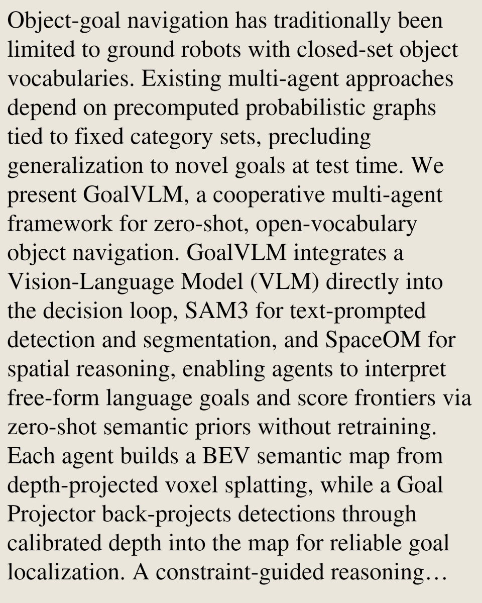 Robotics Research arXiv tweet media