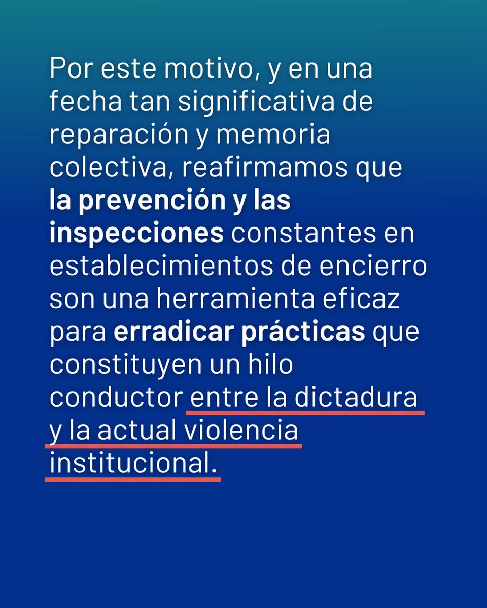 Comité Nacional para la Prevención de la Tortura tweet media