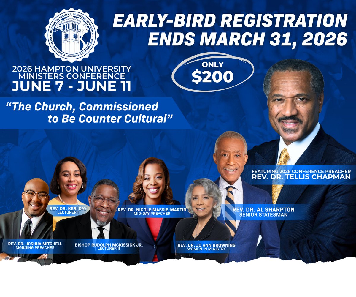 Hampton University tweet media