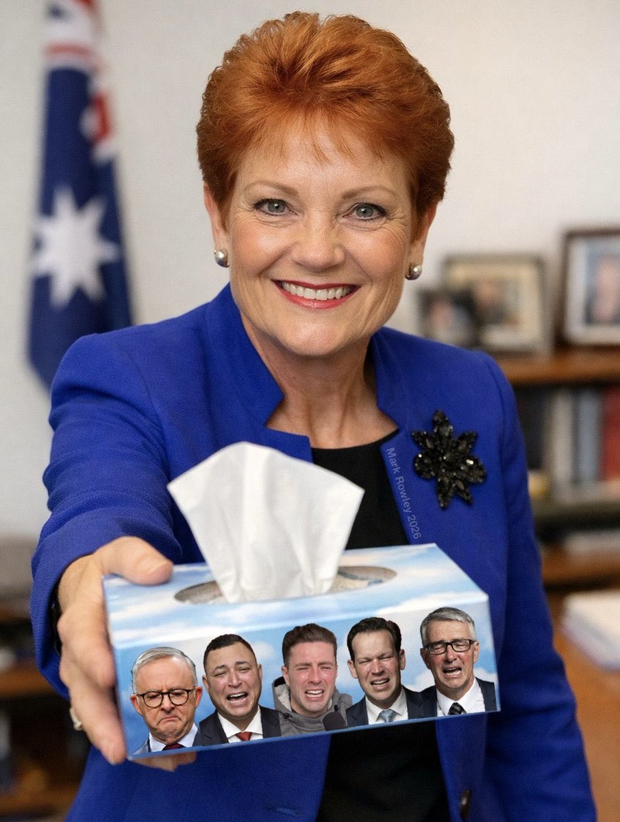 Don’t worry about them, Pauline …WE GOT YOU 😎