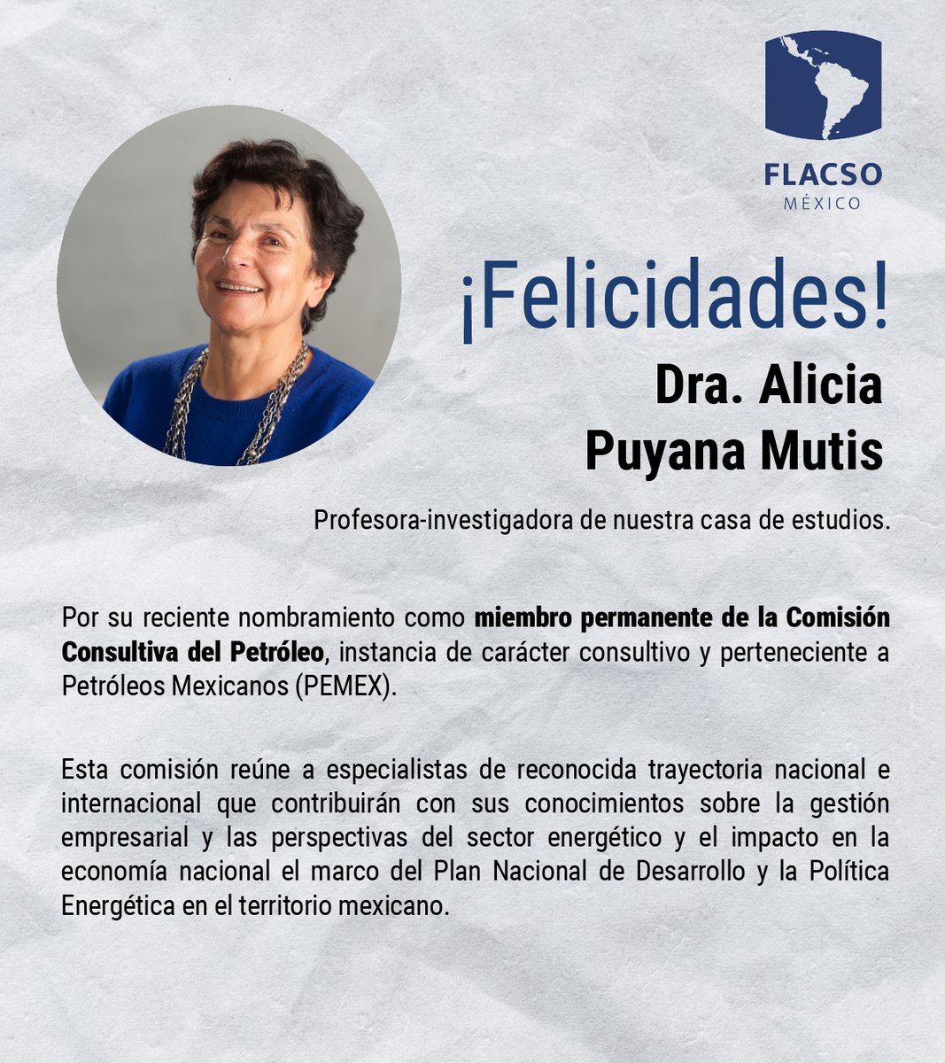 FLACSO México tweet media