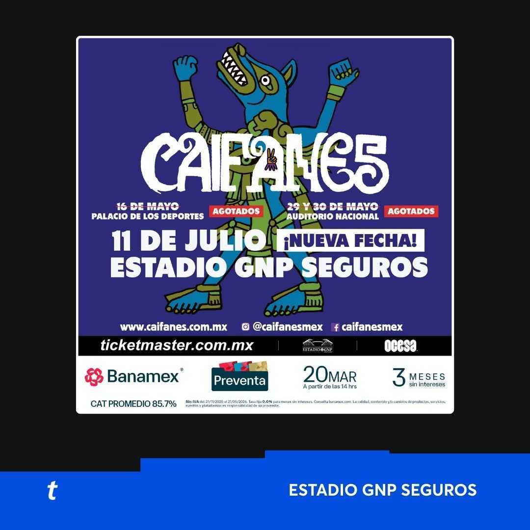 Ticketmaster México tweet media