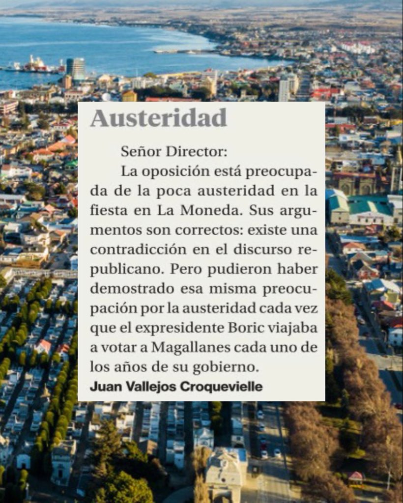 Juan Vallejos C. tweet media