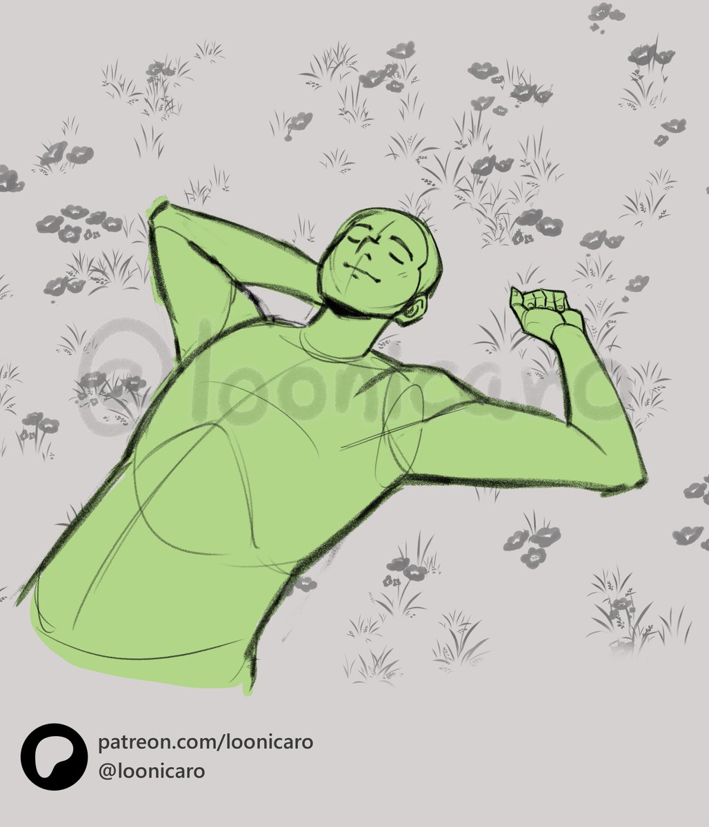 Loonicaro - art studies and pose reference tweet media