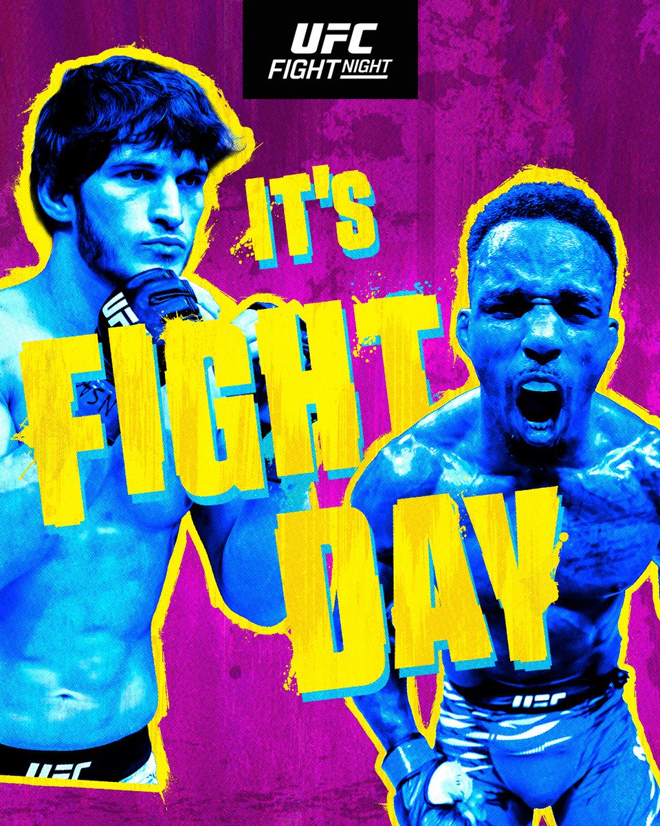 UFCEurope's tweet photo. IT'S FIGHT DAY IN LONDON 🇬🇧 👊

Watch our #UFCLondon prelims LIVE from 5pm GMT / 6pm CET on @UFCFightPass 📺 https://t.co/uGsf6N7aRO