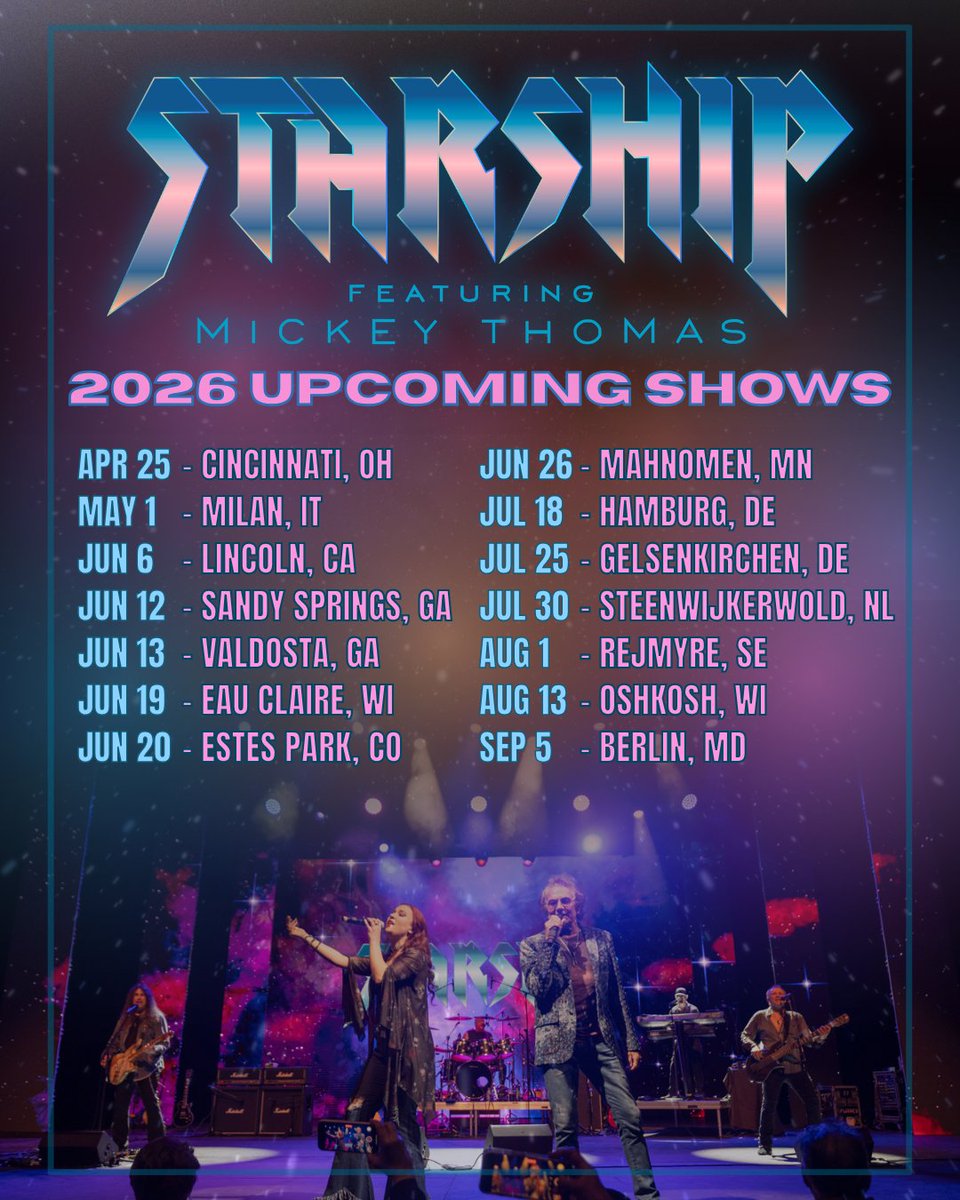 Starship feat. Mickey Thomas tweet media