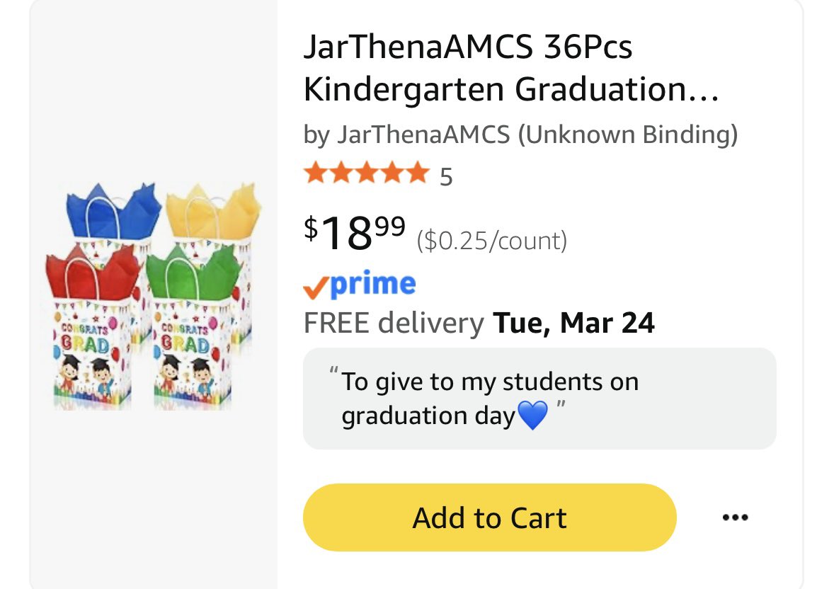 MsPerez1996's tweet image. Happy Friday!💙These are the last items needed for graduation day🫶One are the goodie bags and the other ones are books💖Any help or share is greatly appreciated 😍
#clearthelist
#title1
#kinder
amazon.com/hz/wishlist/ls…