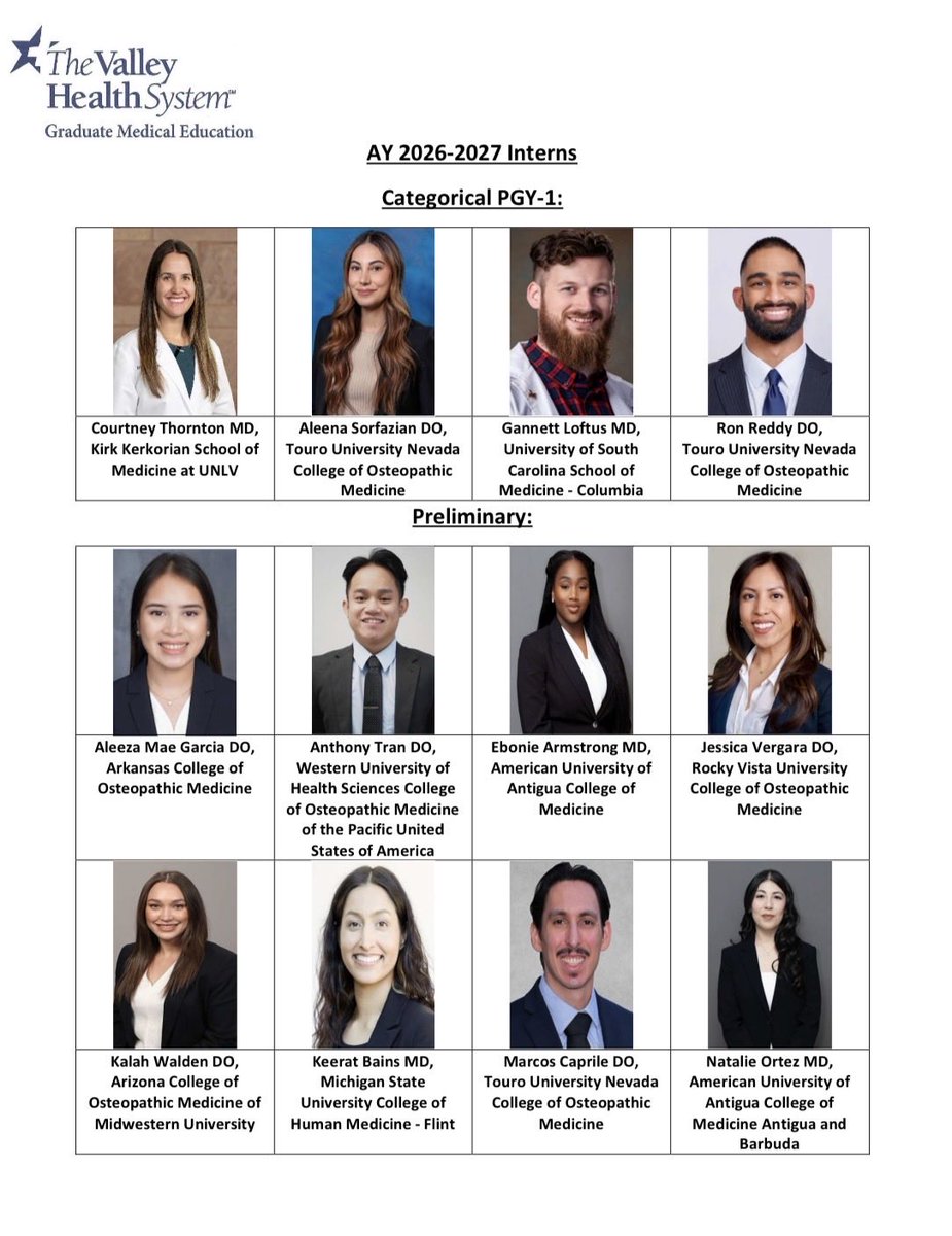 Valley Health System General Surgery Residency tweet media