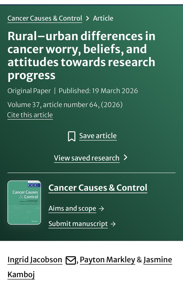 Jasmine Kamboj, MD, FASCO tweet media