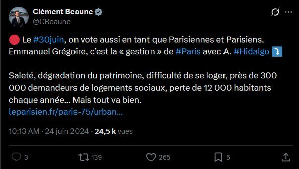 Emmanuel Gregoire ?

C’est Clément Beaune qui en parle le mieux 🫩 👇

Via (<a href="/n_deb/">MORE MAJORUM 🟢🔴</a>) 🫶🏻🫡🫶🏻