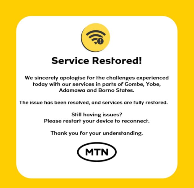 MTN Nigeria Support tweet media