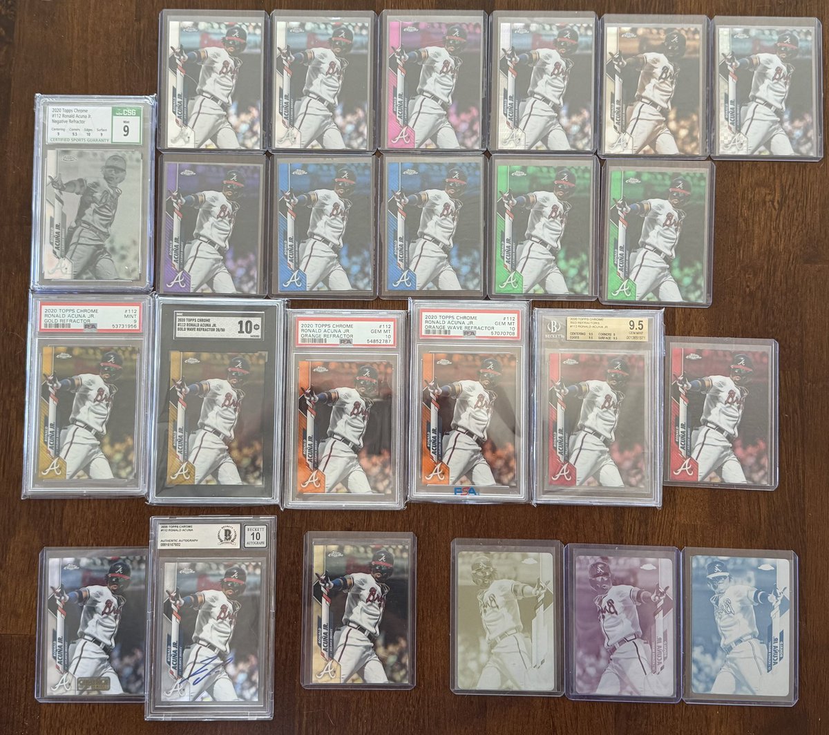 $250 Bounty -ISO 2020 Topps Chrome Acuña Plate tweet media