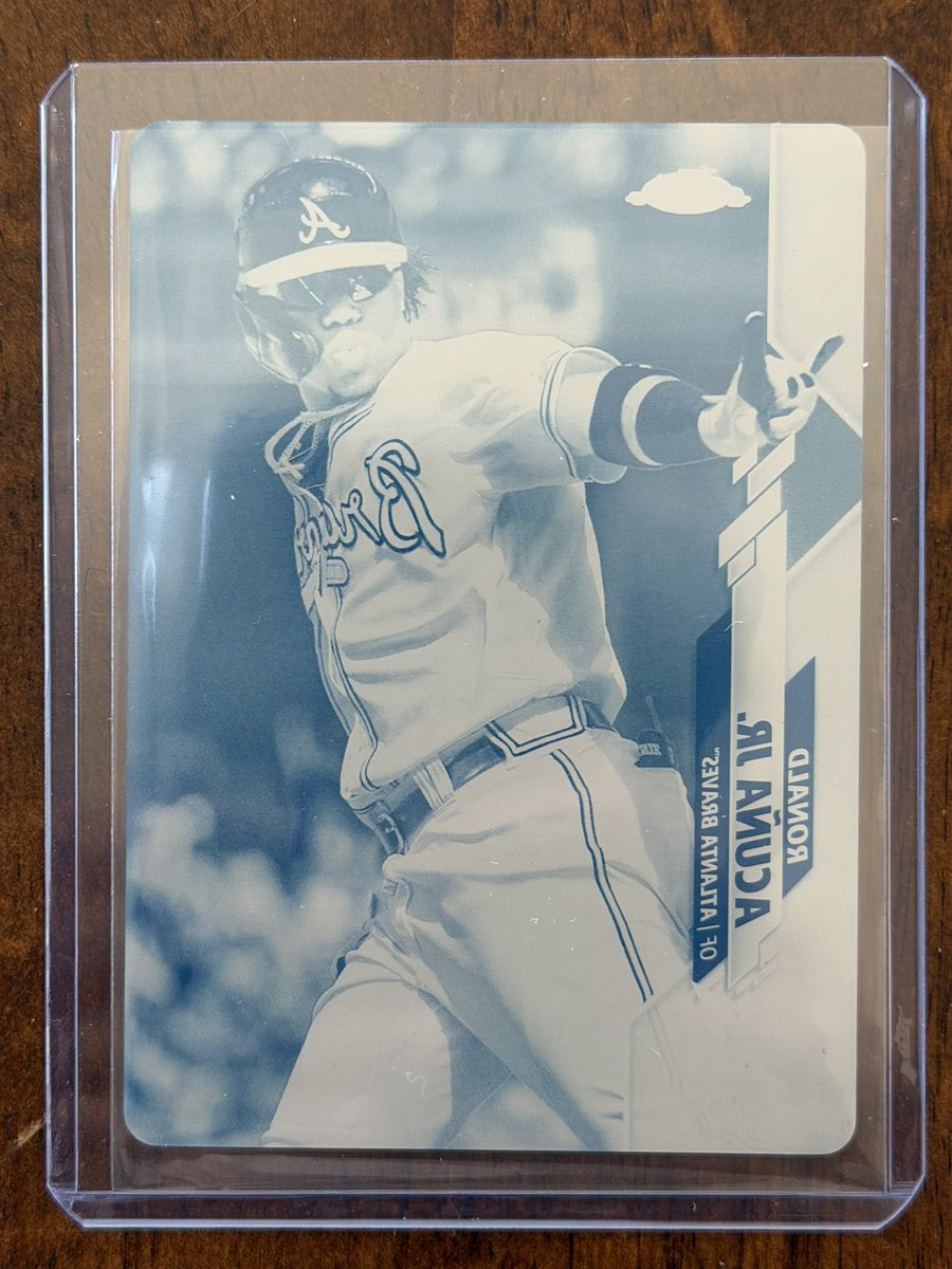 $250 Bounty -ISO 2020 Topps Chrome Acuña Plate tweet media