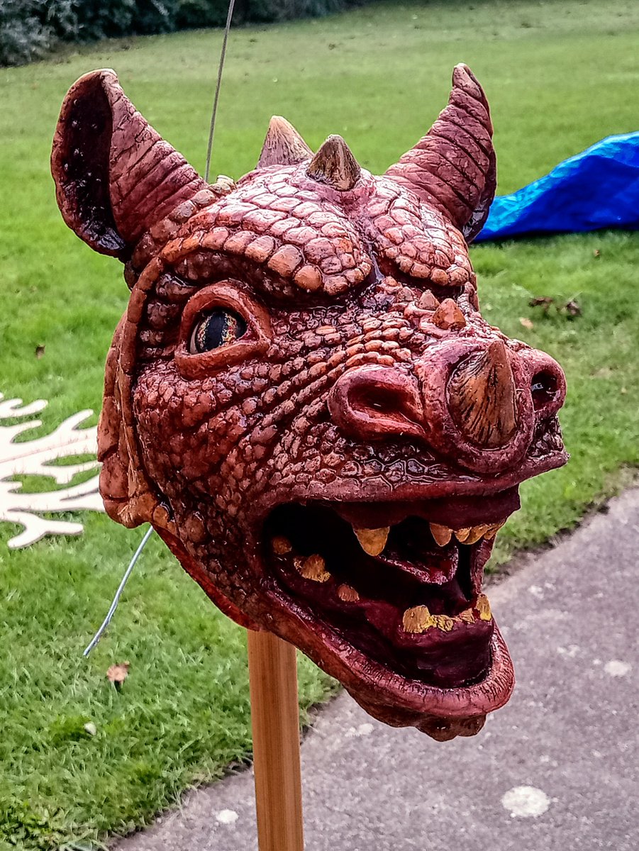 JamestheAlien's tweet photo. I was around 7 when I first saw 'The Caves of Androzani' on UK Gold... But in September I was approached by Chris Thompson to help work on it!

My brief was to sculpt a new Magma Beast puppet, which I fitted with various cable mechanisms. Chris then worked FX magic to blend it in https://t.co/mbeiPhTYzu
