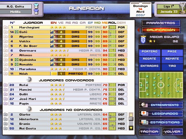 😅 Malditos encuentros de selecciones. 🌍

🕹 #PCFútbol ✅