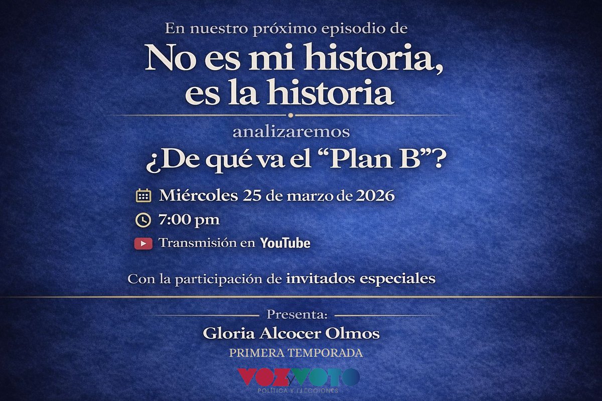 Voz y Voto tweet media