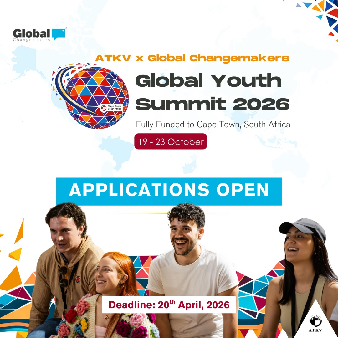 opportunitiesfy's tweet image. 🌍 Fully Funded Global Youth Summit 2026 in Cape Town—join 1,200+ changemakers, gain skills, funding &amp;amp; global network 🚀 Apply now: wp.me/p23f03-86R

#YouthLeadership #FullyFunded #Changemakers