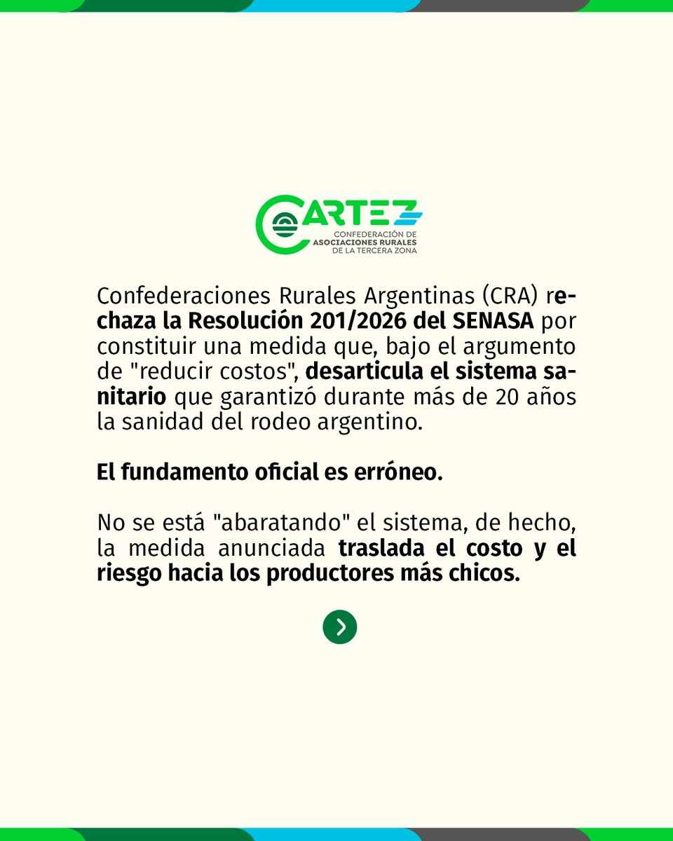 CARTEZ Argentina tweet media