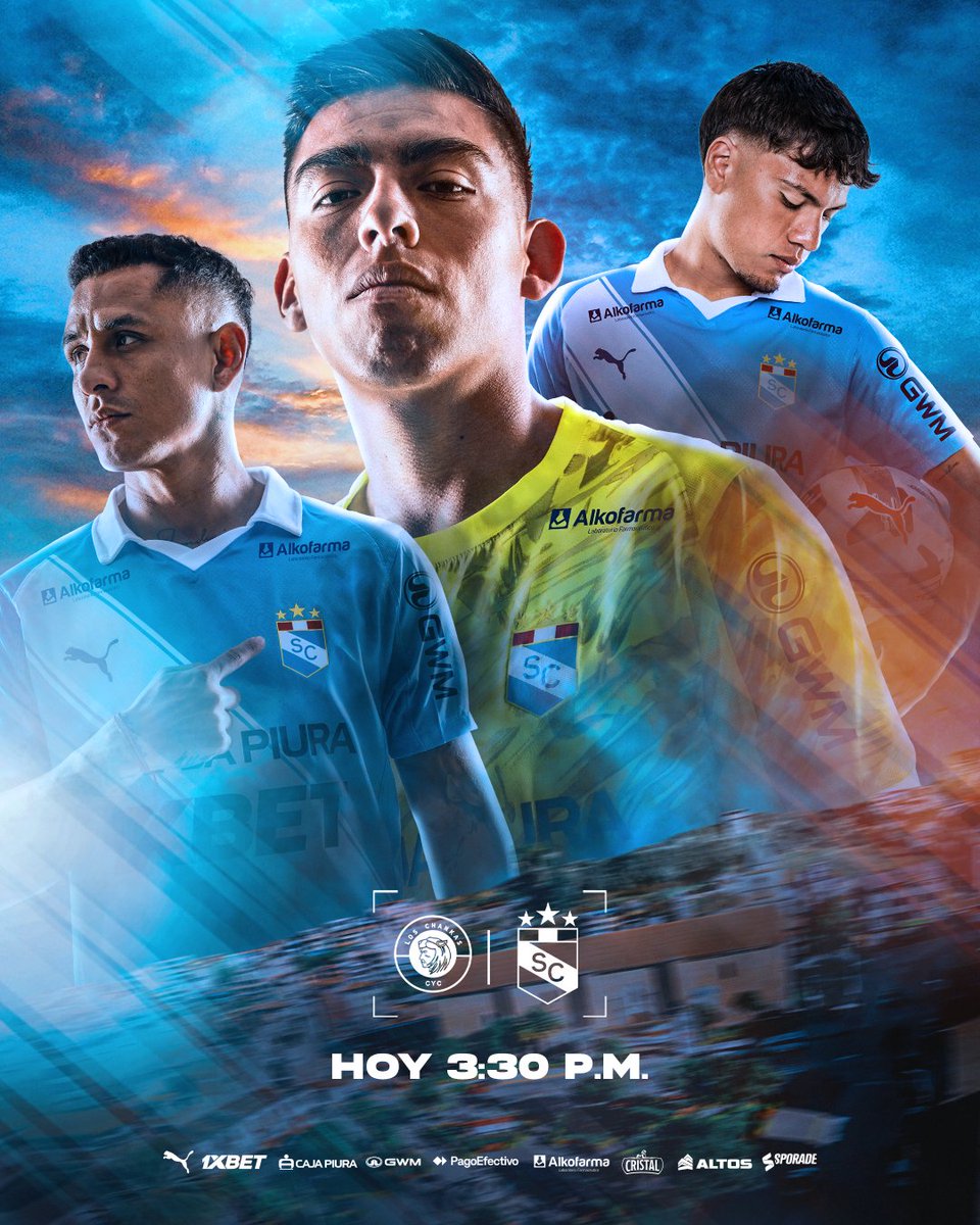 ClubSCristal's tweet photo. 🩵 ¡𝗛𝗢𝗬 𝗝𝗨𝗘𝗚𝗔 𝗟𝗔 𝗖𝗘𝗟𝗘𝗦𝗧𝗘! 🩵

¡𝗩𝗔𝗠𝗢𝗦 𝗘𝗤𝗨𝗜𝗣𝗢 𝗤𝗨𝗘𝗥𝗜𝗗𝗢, 𝗔 𝗦𝗨𝗠𝗔𝗥 𝗘𝗦𝗢𝗦 𝗧𝗥𝗘𝗦 𝗣𝗨𝗡𝗧𝗢𝗦! 💪⚽️

🔜 Los Chankas

#FuerzaCristal https://t.co/9EBwBLH9AM