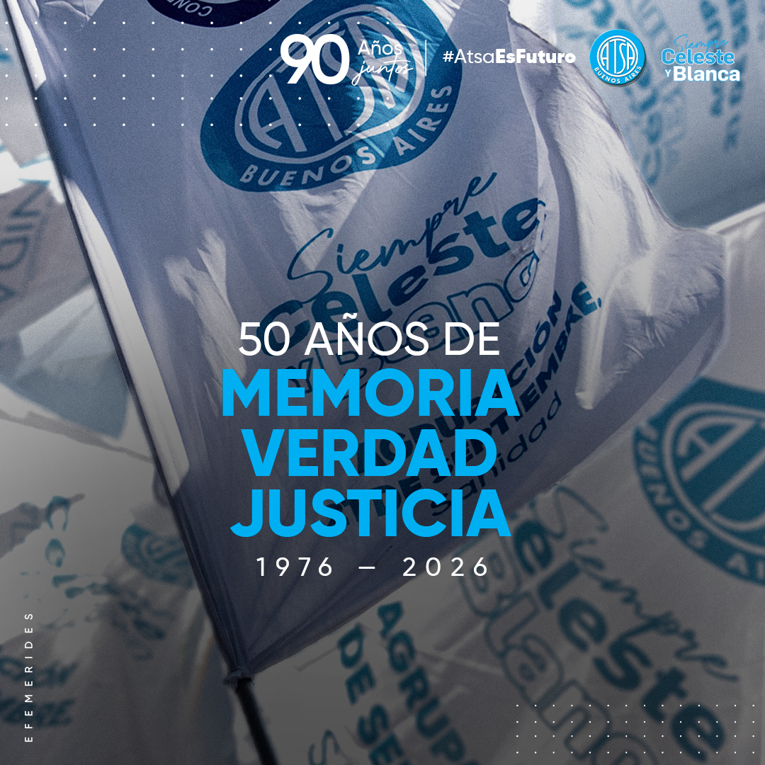 Este Día Nacional de la Memoria por la Verdad y la Justicia  recordamos a las y los 30.000 detenidos desaparecidos 🤍.

Defendemos la democracia.
Sostenemos la memoria.
Porque los derechos se conquistan y se defienden colectivamente.
#SiempreJuntos