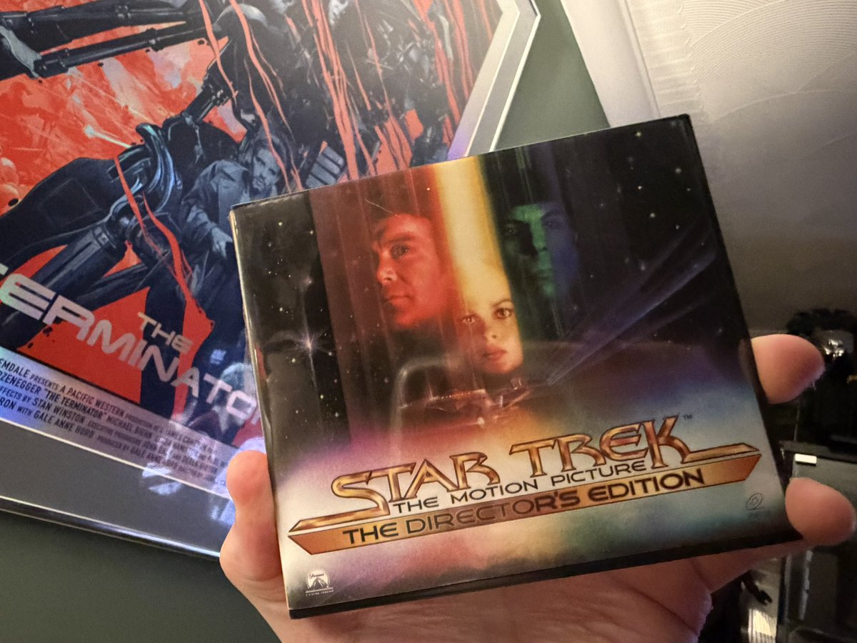 the4kCollectivE's tweet photo. And also a VideoCD release. Beautiful as well.
#TheMotionPicture #StarTrek @RMBee @StarTrek @STVTFFREDUX @StarTrekVisComp @StarTrekMovie #laserdisc @ParamountPics @WilliamShatner #VCD #VideoCD https://t.co/h5um71UAqB