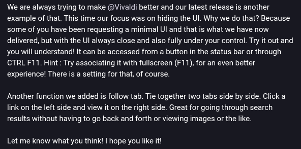 Jon von Tetzchner | @jon@vivaldi.net tweet media