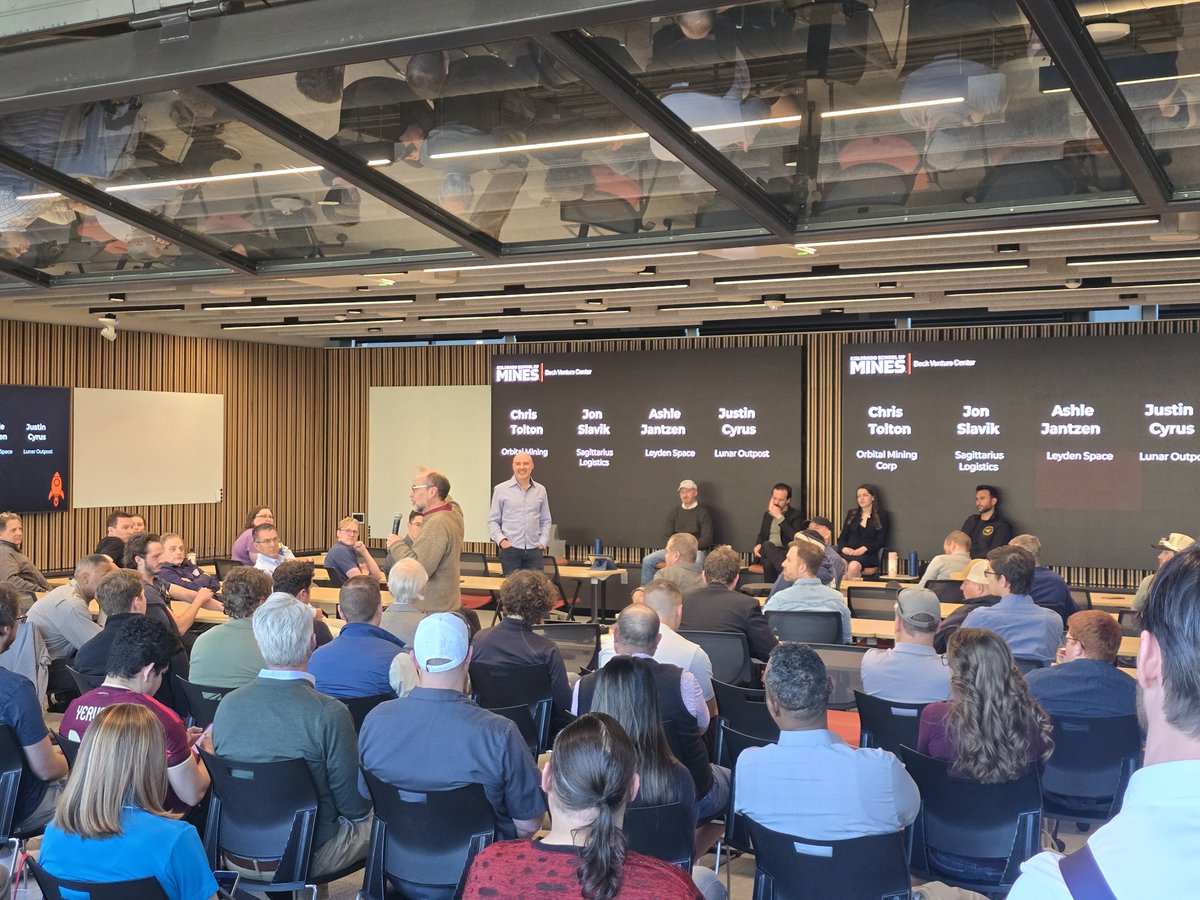 PellSoftware's tweet photo. Our President, Martin Pellicore, and VP of Operations, Ray Pellicore, attended the Beck Venture Center Startup Forum: Space Startups Panel.

Thank you to the panelists for an inspiring evening of innovation and forward-thinking ideas!
@coschoolofmines https://t.co/N2uj6LN2nv