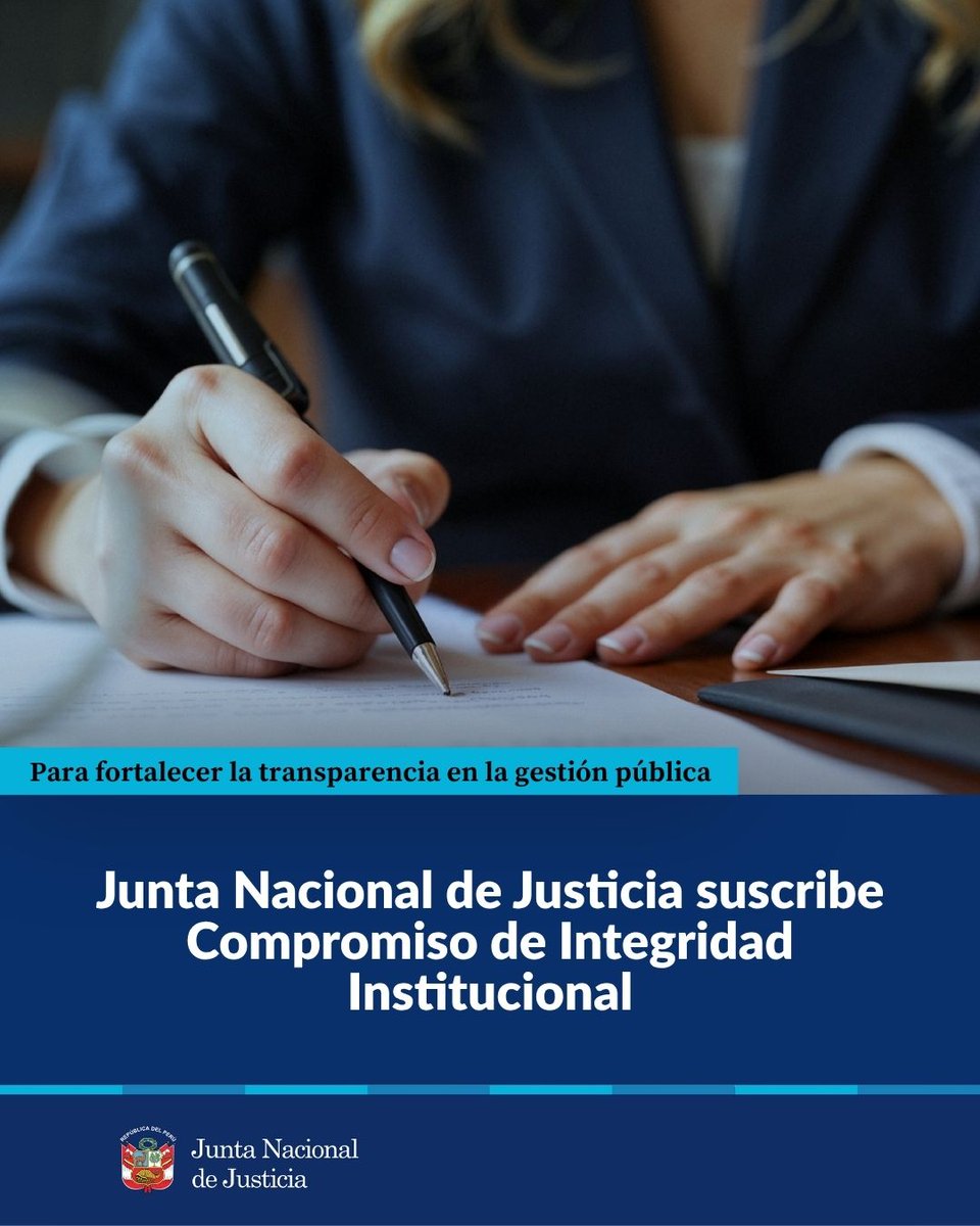 Junta Nacional de Justicia tweet media
