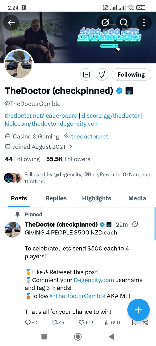Anthony tweet media