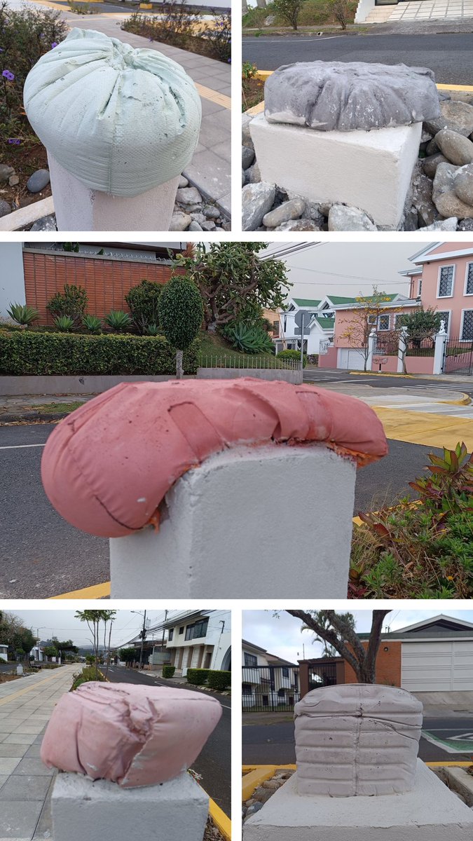 ¿Alguien me explica este arte que hay ahora en el boulevard de Freses?