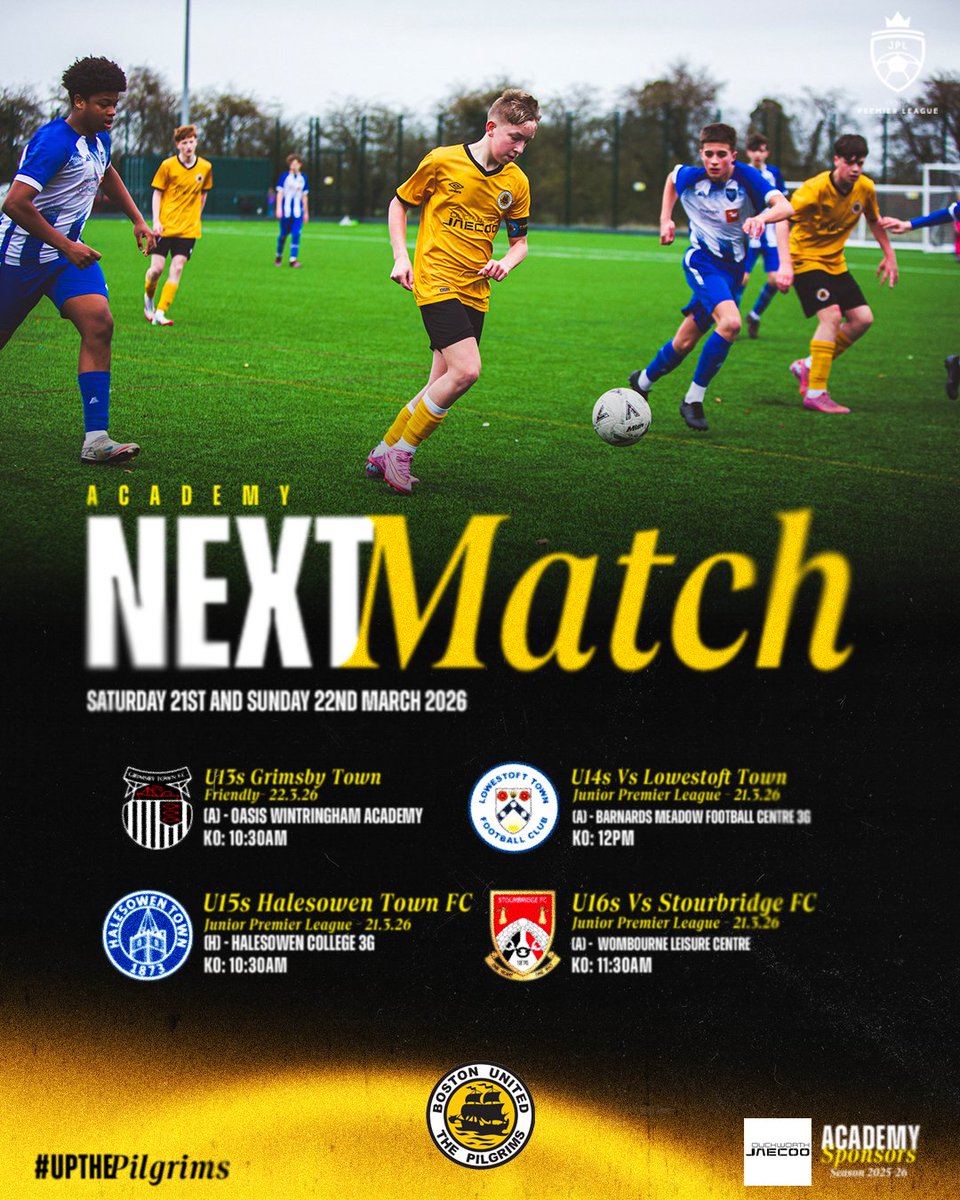 Boston United Football Academy tweet media