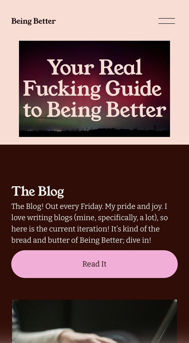NEW BLOG POST OUT NOW beingbetter.space/blog/whats-the…