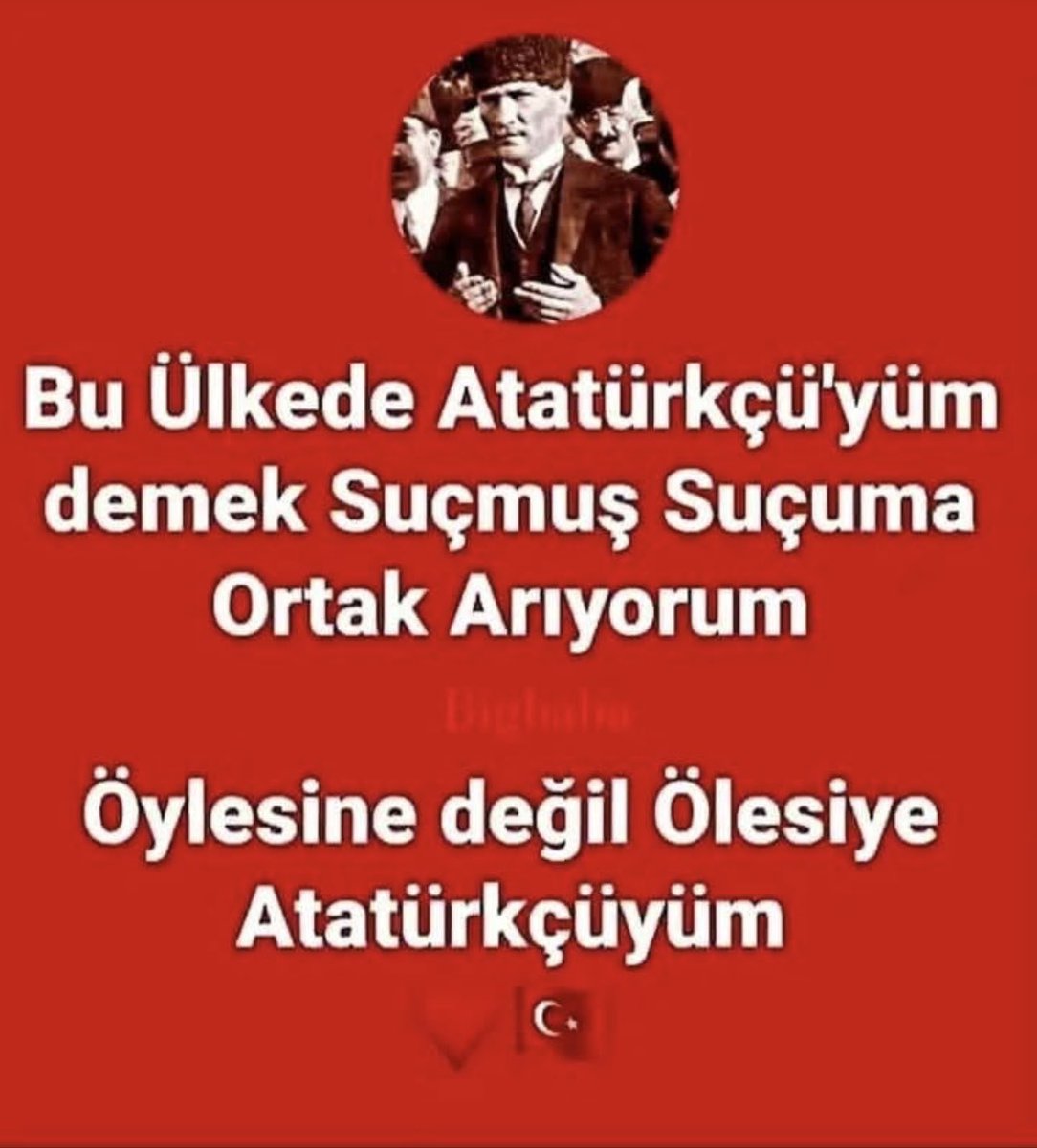 sibelsengul_'s tweet photo. Öylesine değil ölesiye ATATÜRKÇÜYÜM
RAHATSIZ OLANLAR RAHATSIZ OLMAYA DEVAM EDEBİLİR😏 https://t.co/RmAvuPrYDv