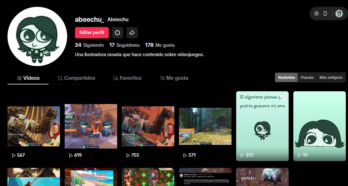 While I was finishing up some commissions, I also made a few videos for TikTok👀