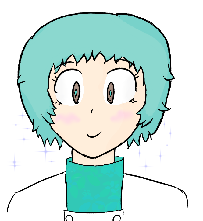 Undertario's tweet photo. fuuka stare!!!

getting used to clip studio paint is hard (i moved from procreate a couple days ago!)...at least fuuka is coming along! 

#FuukaFriday https://t.co/AXMvRo034F